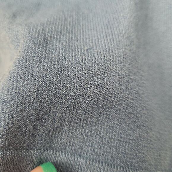 Lane Bryant Womens Blue Sleeveless Collared Pullover Blouse Top Size 14/16 - Picture 3 of 8